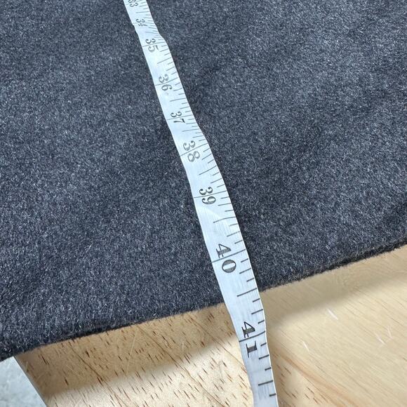 Kenneth Cole Reaction NWT Men's Raburn Wool Blend Top Coat Size 40L Dark Gray - Picture 9 of 11